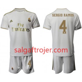 Real Madrid Fodboldtrøjer Sergio Ramos 4 Børn Hjemmebanesæt 2019/20 Kort ærmer